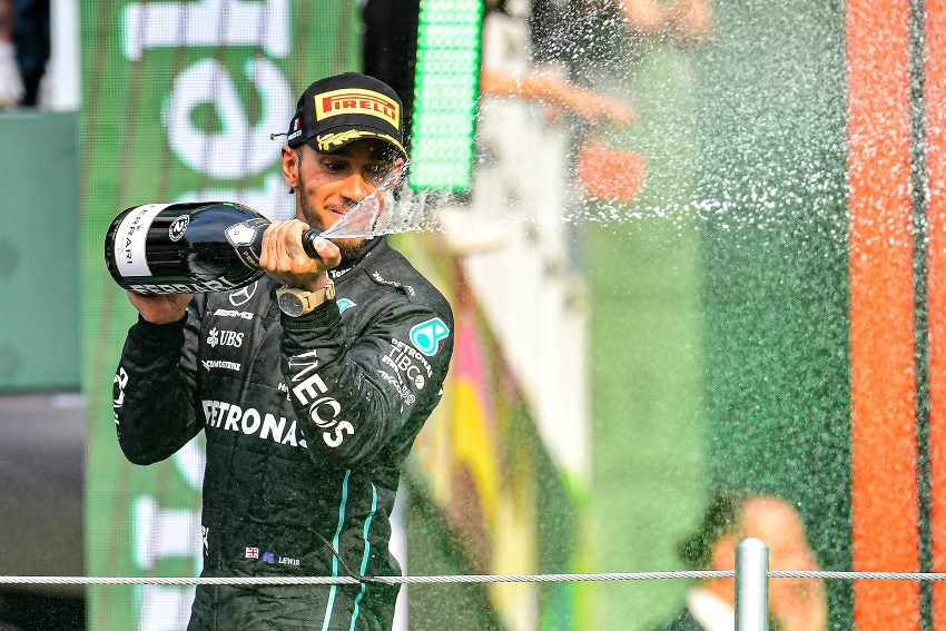 Hamilton en el GP de México