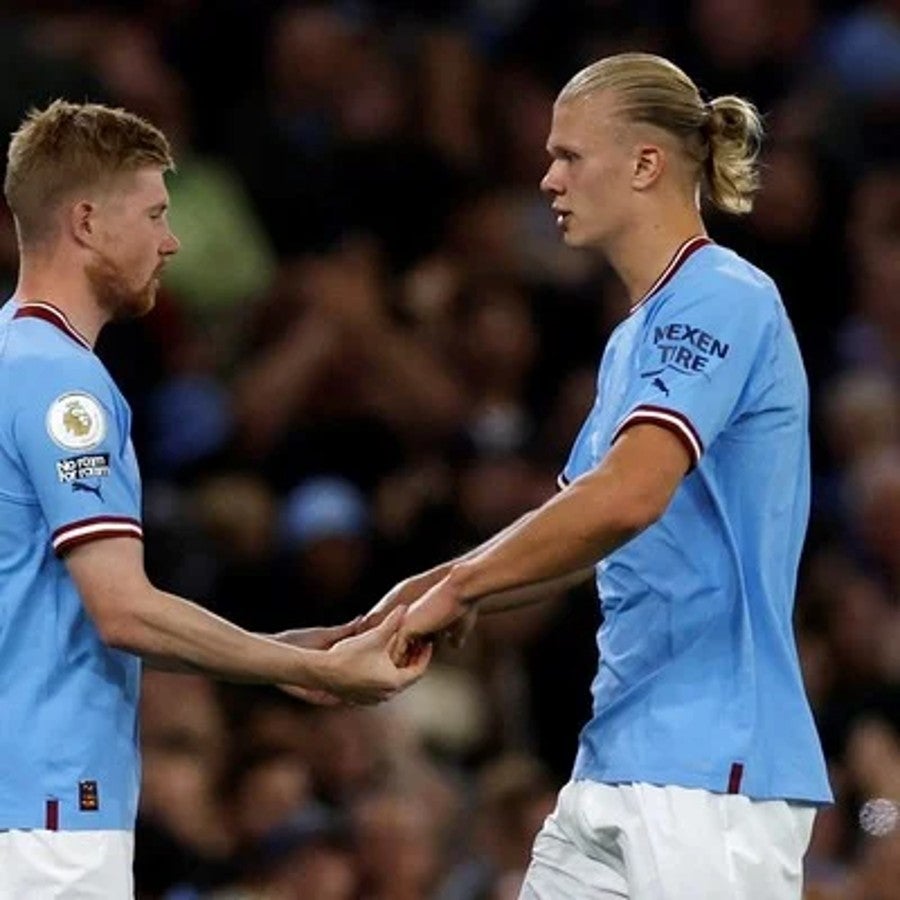 De Bruyne y Haaland