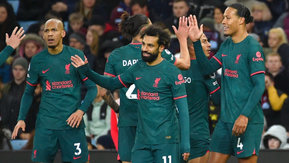 Liverpool: Tercera victoria consecutiva de los Reds tras superar a Aston Villa