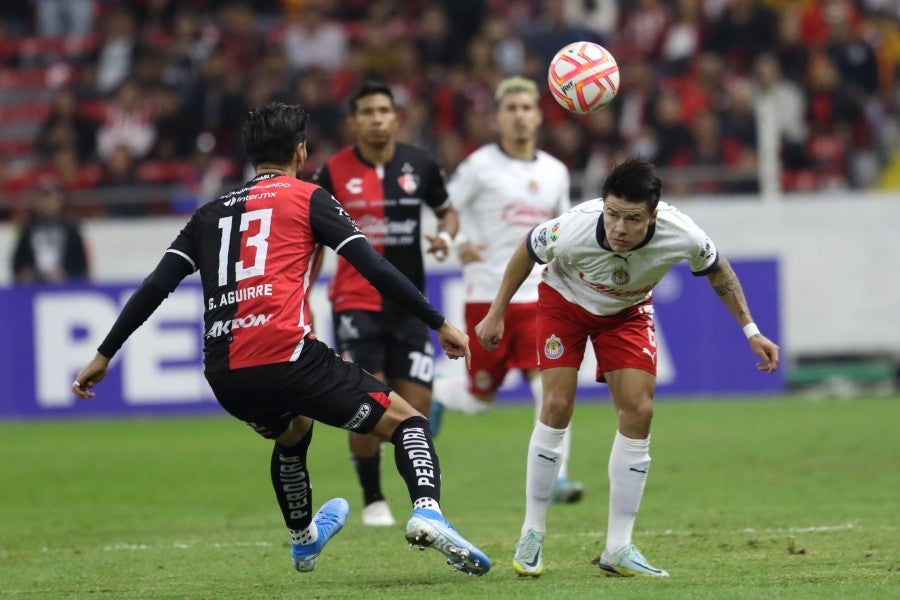 Atlas contra Chivas en el partido de la Copa por México