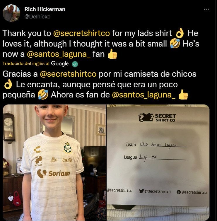 Niño británico se declara fan de la Liga MX