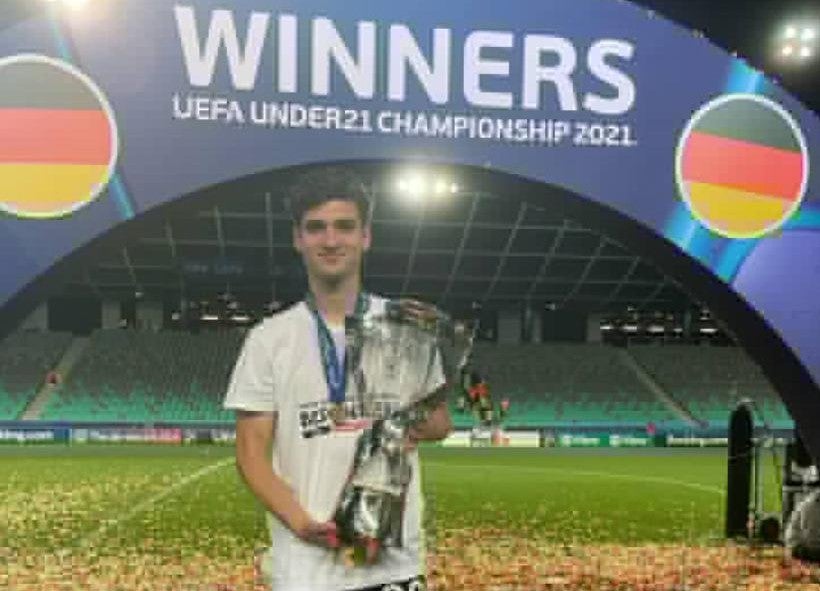 Mateo Klimowicz fue Campeón con Alemania Sub-21