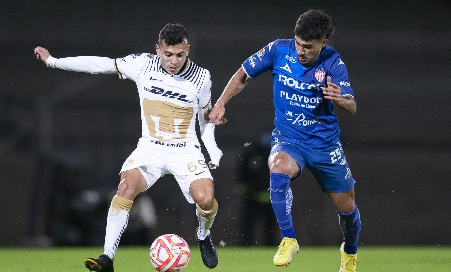 Alaffita en juego ante Necaxa