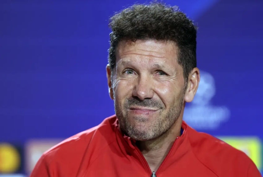 Cholo Simeone en conferencia de prensa