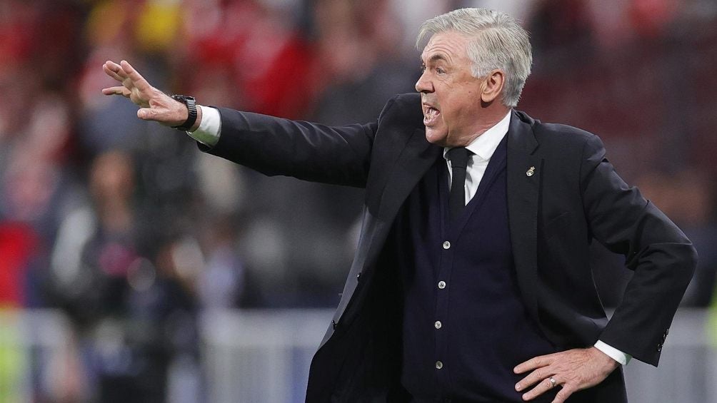 Carlo Ancelotti, entrenador del Real Madrid