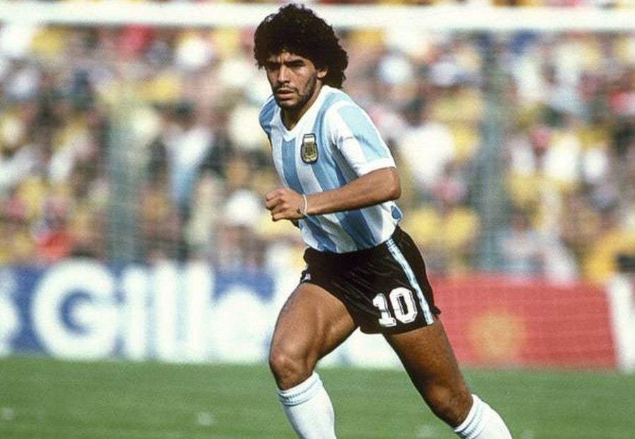 Maradona con Argentina