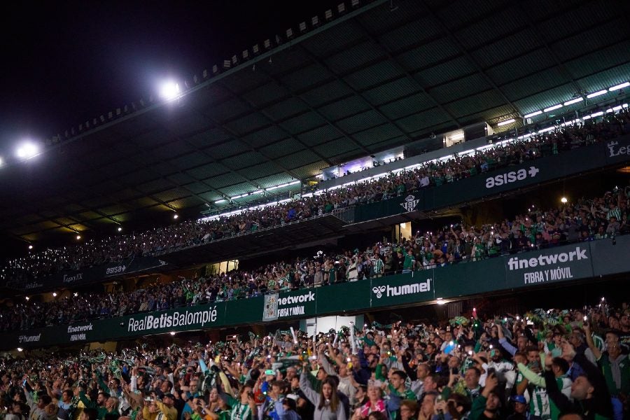 Estadio Villamarín en épocas decembrinas 