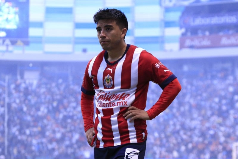 Fernando Beltrán con Chivas