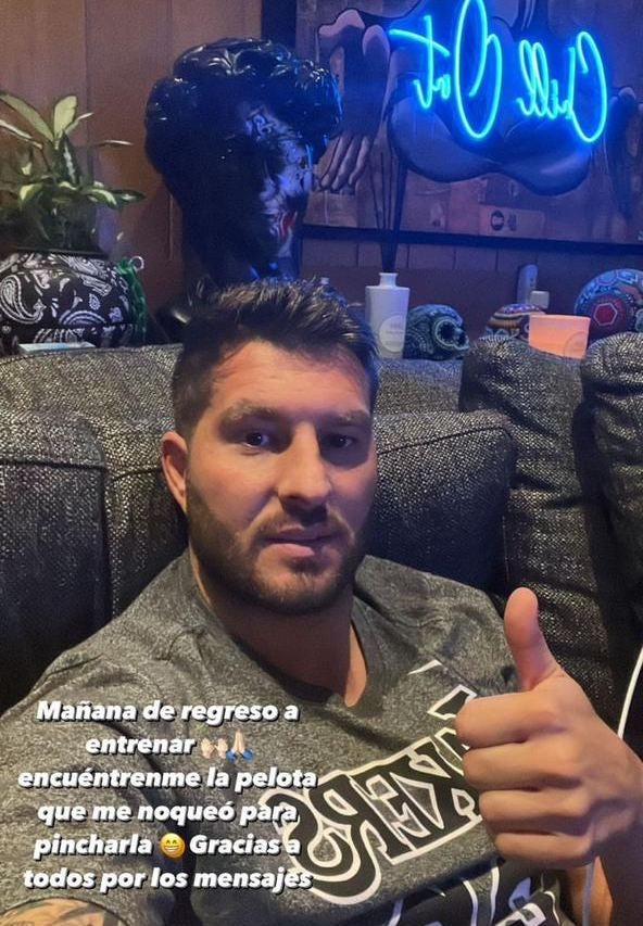 André Pierre Gignac a través de sus historias de Instagram