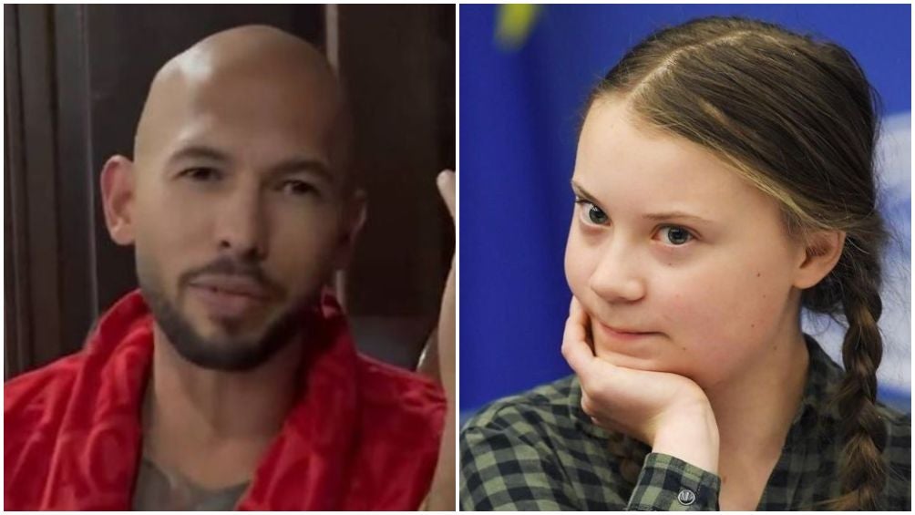 Andrew Tate y Greta Thunberg tuvieron un enfrentamiento