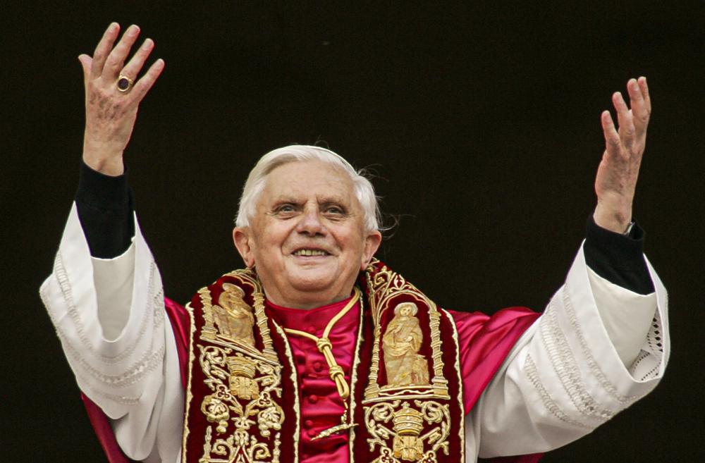 Benedicto XVI en un evento