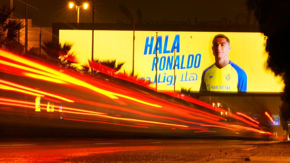 Cristiano Ronaldo se 'apodera' de Arabia Saudita