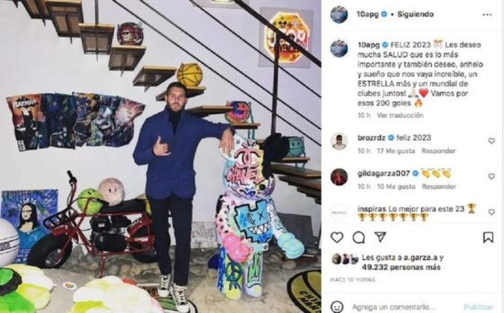 Gignac expresó sus deseos en redes sociales