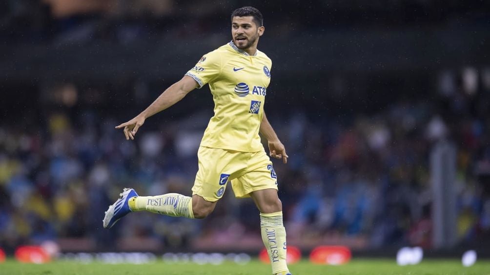 Henry en un partido con el América