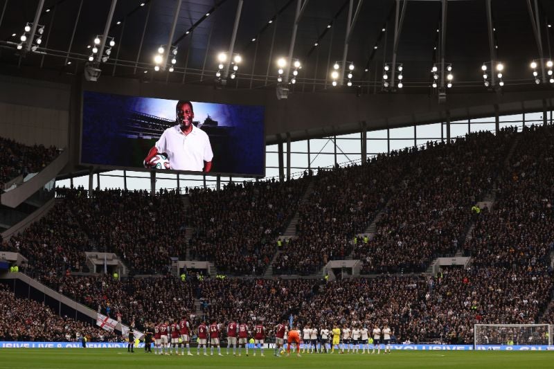 Homenaje a Pelé en la Premier League