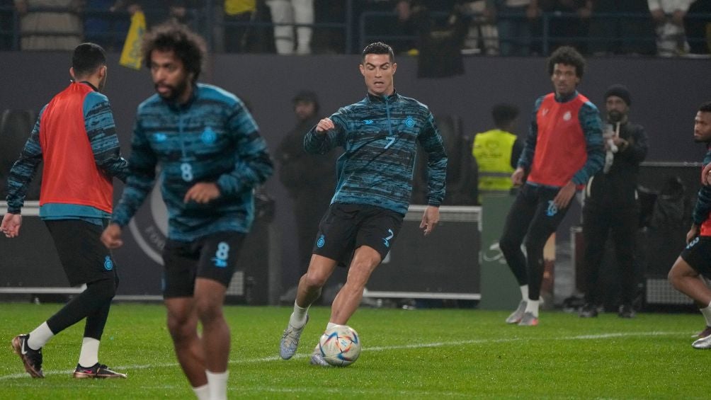 El portugués hizo su primer entrenamiento con el club