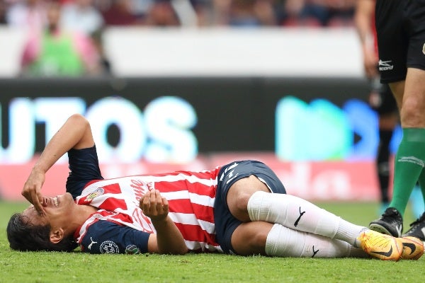 Está fuera de las canchas de junio pasado