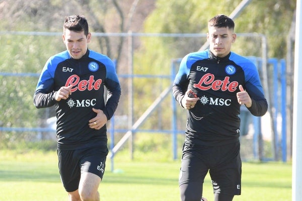 Chucky Lozano en preparación 