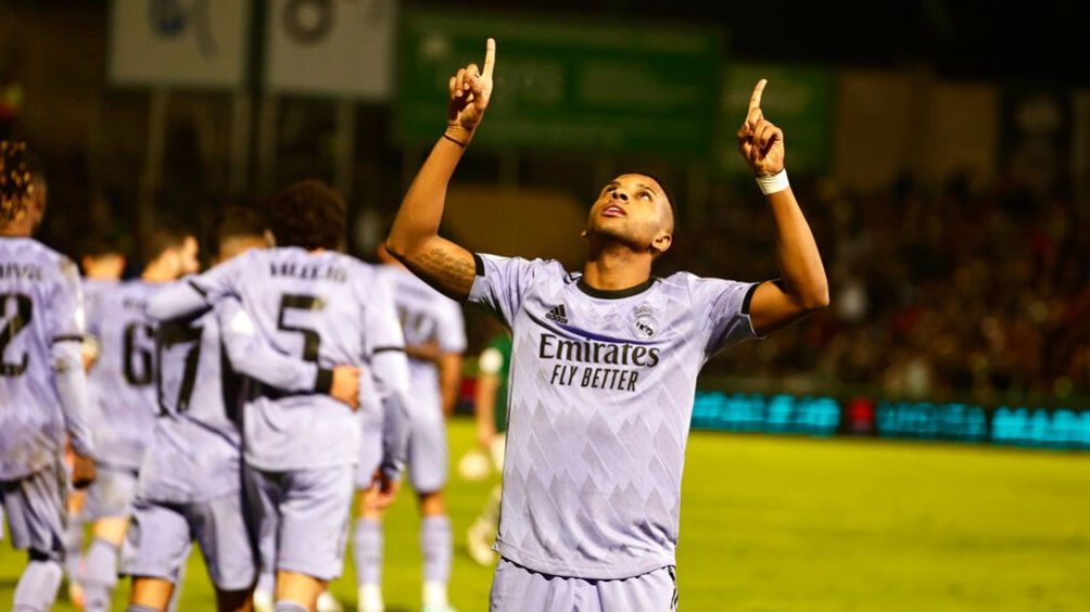 Rodrygo le dio la victoria al Real Madrid  