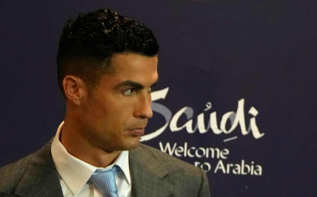 Cristiano Ronaldo confundió Arabia con Sudáfrica