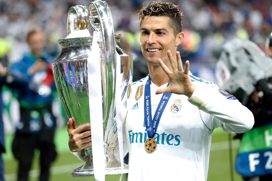 Cristiano con la Champions 