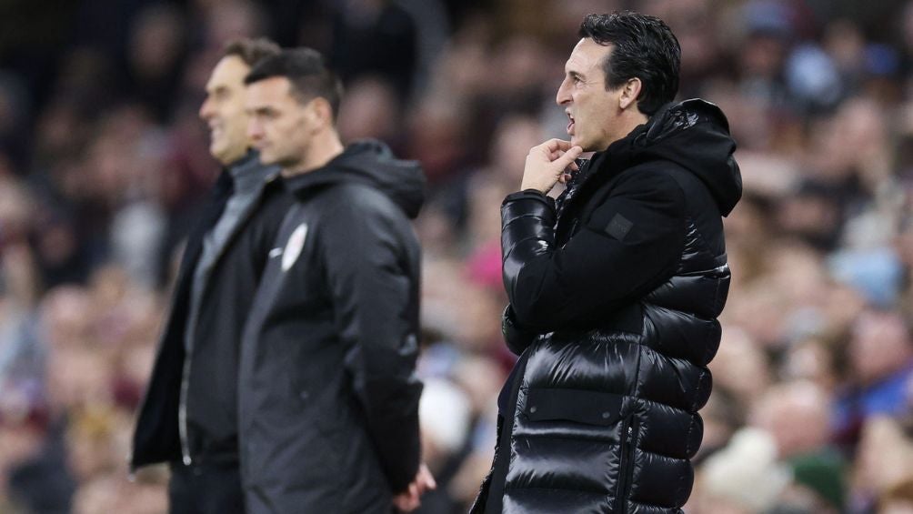 Emery y Lopetegui durante el empate en Villa Park