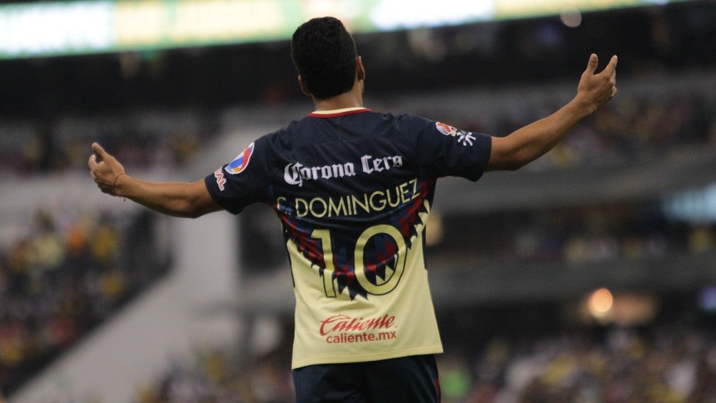 Cecilio Domínguez en partido con América