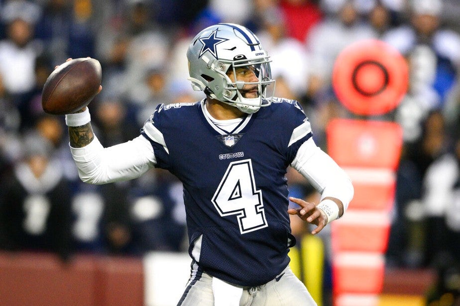 Dak Prescott no pudo hacer nada ante Commanders