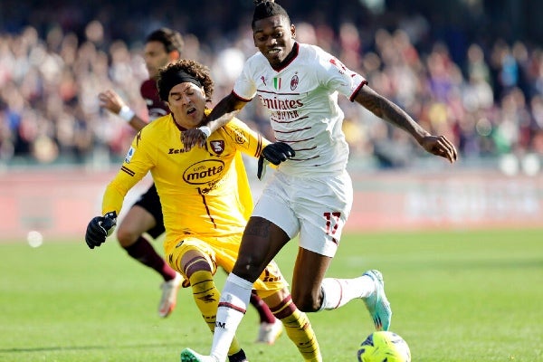 En el partido previo del Salernitana 