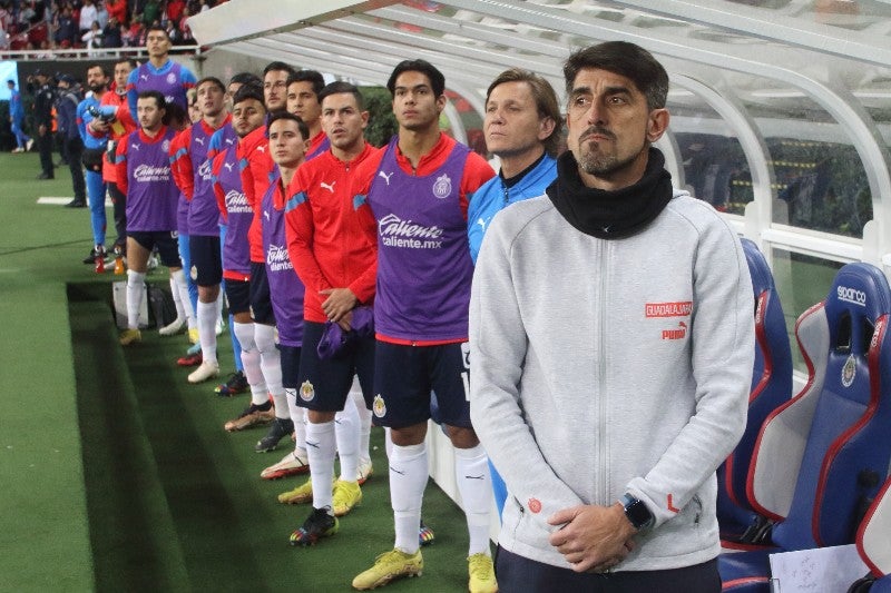 Veljko Paunovic en partido vs Rayados