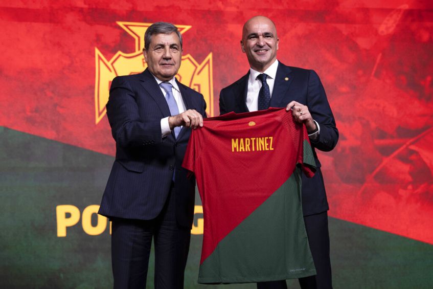 Roberto Martínez fue presentado como nuevo entrenador de Portugal