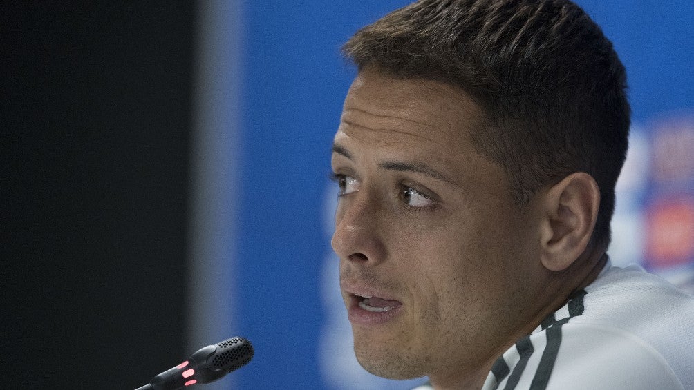 Javier Hernández se dijo tranquilo con su situación con la Selección Mexicana