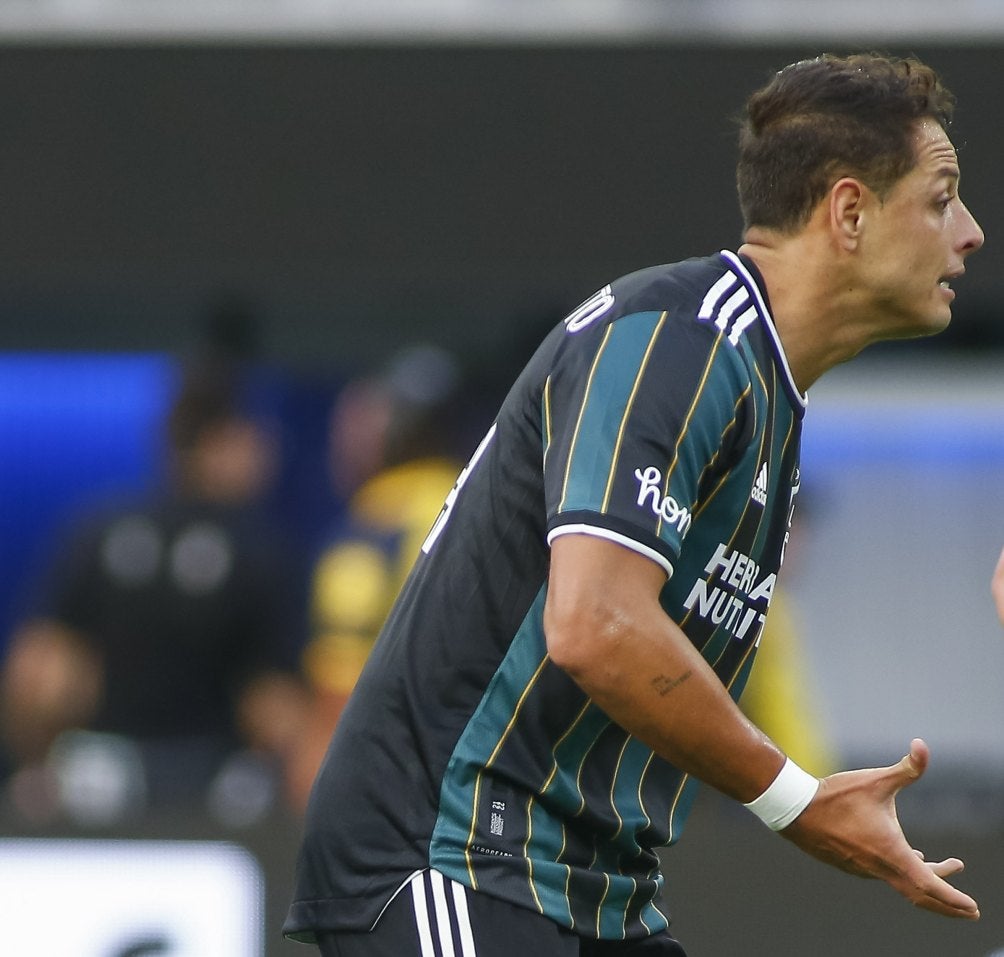 Chicharito con el Galaxy