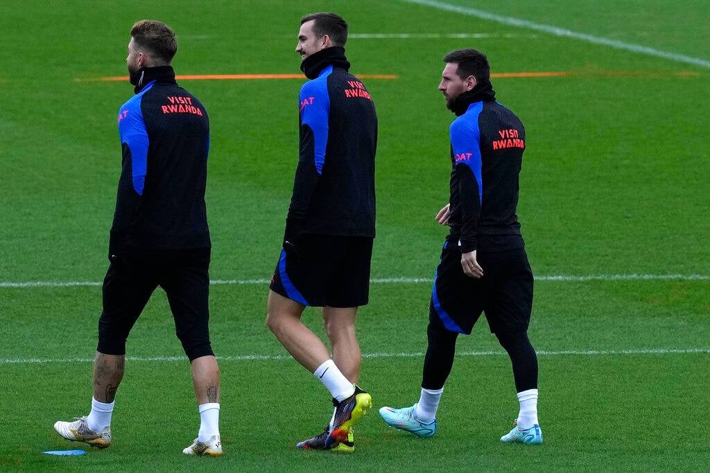 Lionel Messi se reintegró a los entrenamientos del PSG