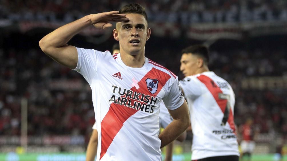 Santos Borré ha sido seguido por Tigres desde que jugaba en River