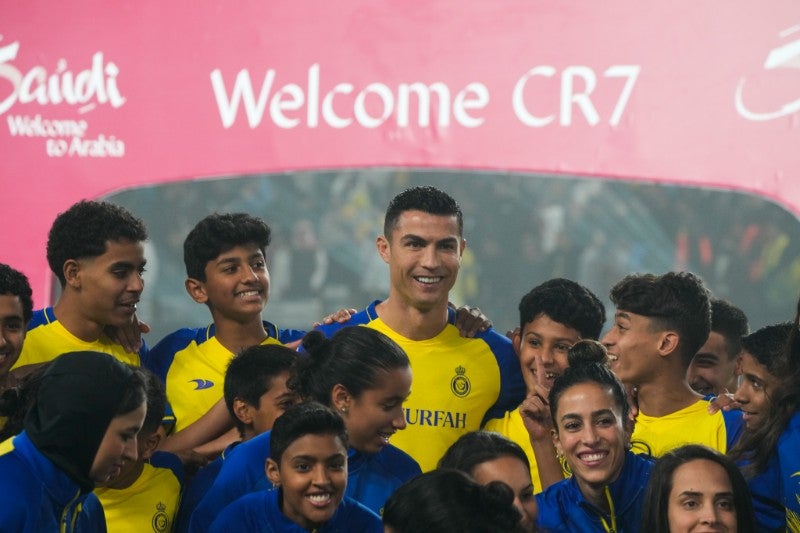 Cristiano Ronaldo con el Al-Nassr