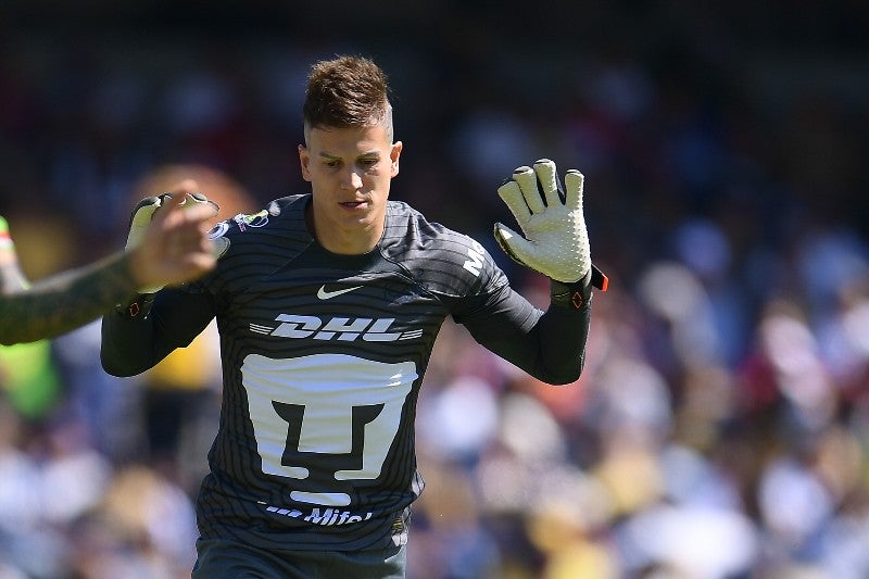 Sebastián Sosa con Pumas