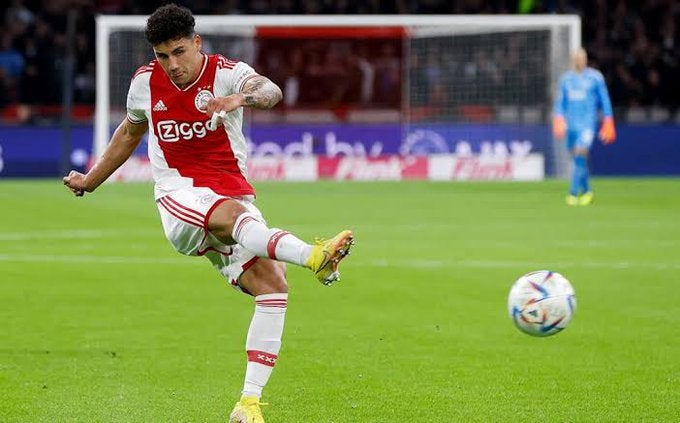 Jorge Sánchez con el Ajax