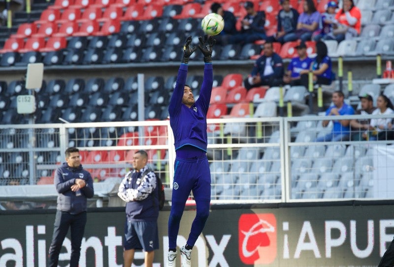 Jesús Corona en el Estadio Azteca