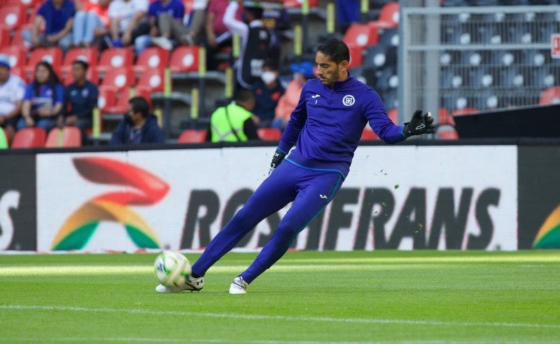 Jesús Corona con Cruz Azul