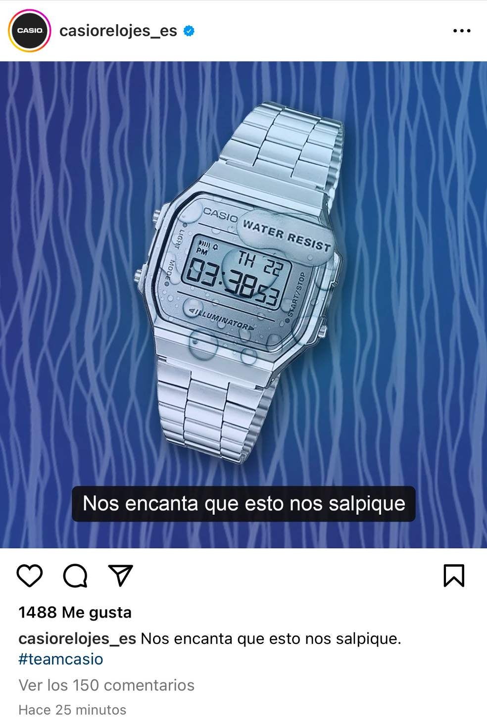 Casio le respondió a Shakira