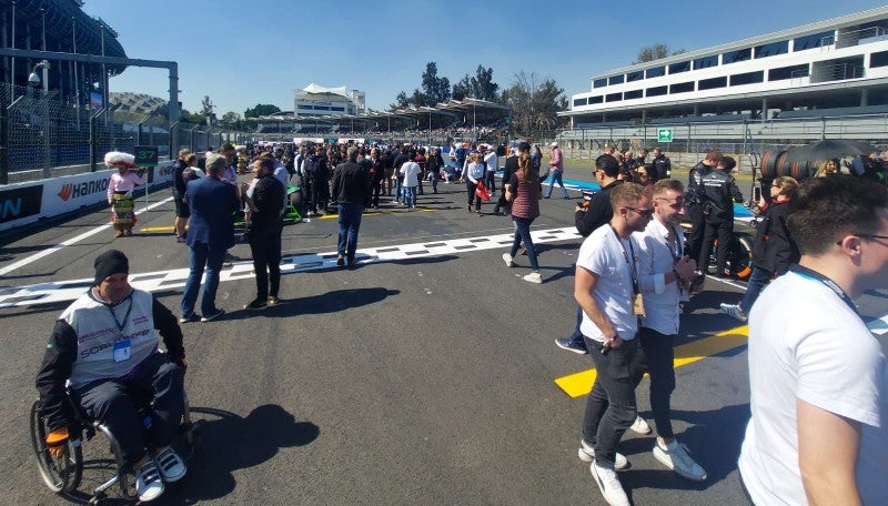 El Autódromo Hermanos Rodríguez vive día de E-Prix