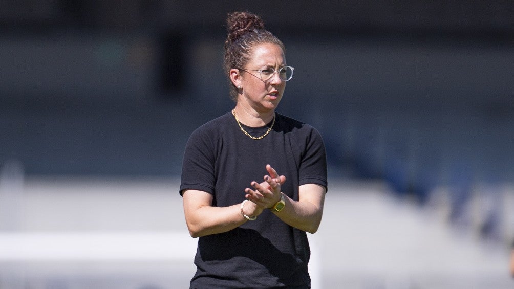 Moscato en partido ante Pumas