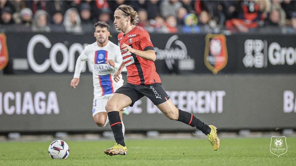 Rennes venció al PSG en la Ligue One