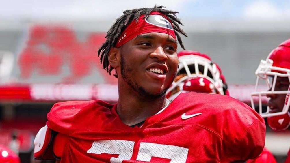 Devin Willock, jugador de Georgia, perdió la vida en un accidente