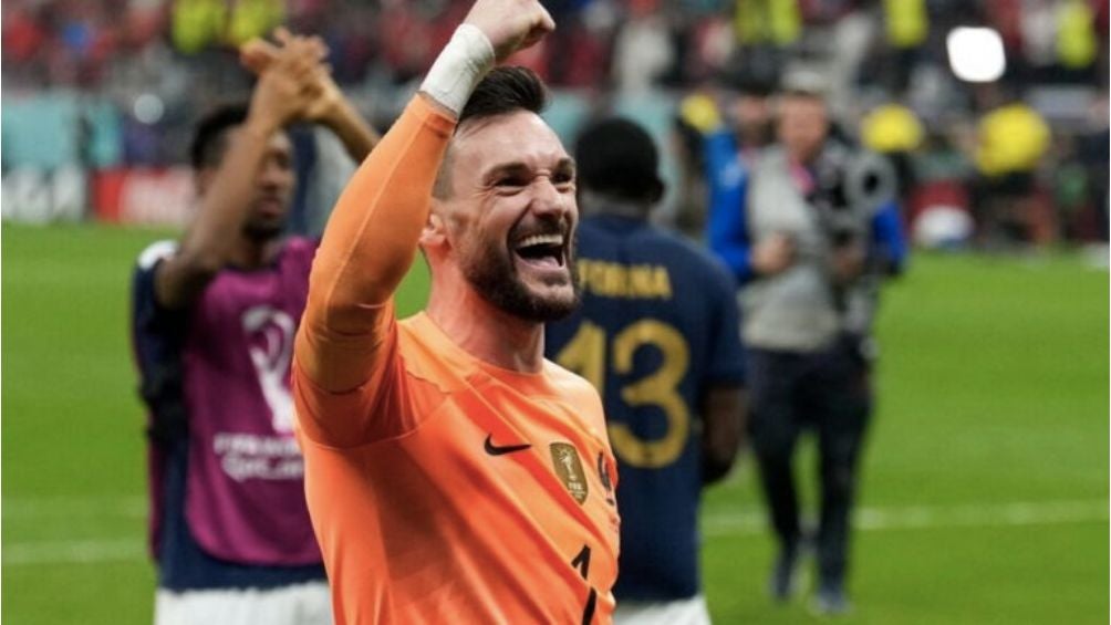 Lloris celebra su pase a la Final de Qatar 2022