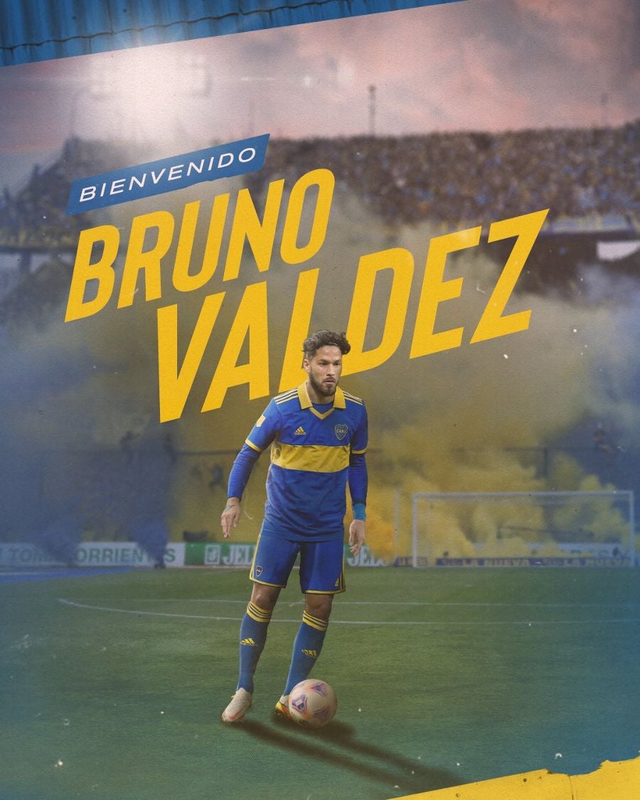 Bruno Valdez es nuevo jugador de Boca Juniors