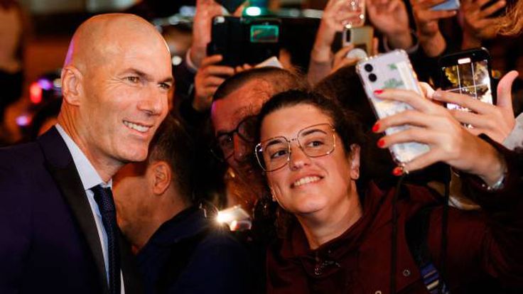 Zinedine Zidane es ídolo en Turín 