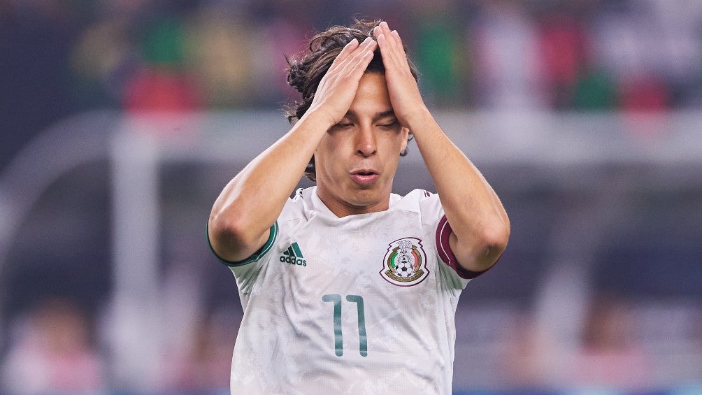 Diego Lainez se quedó con las ganas de ir a Qatar 2022