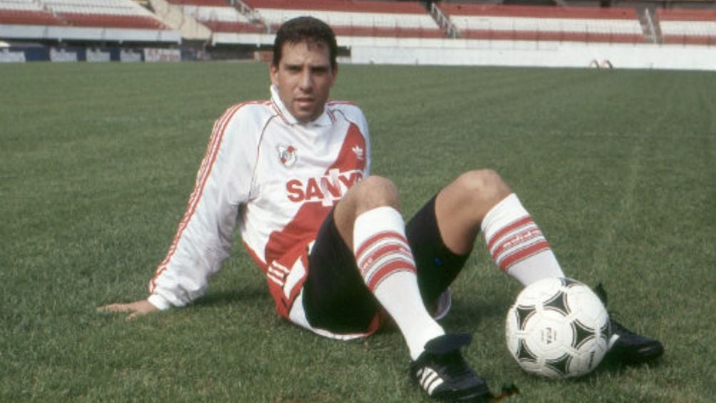 García Aspe en el Monumental de River